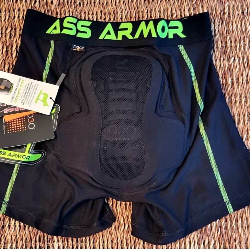 Ass Armor protective shorts tailbone protection Unisex